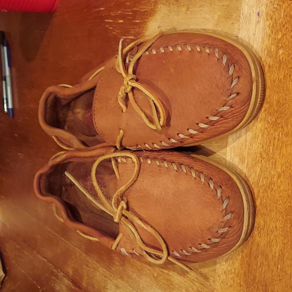 Vintage Minnetonka Men’s Moccasins Brown Size 10-11
